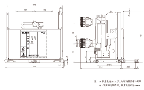 VYF真空断路器